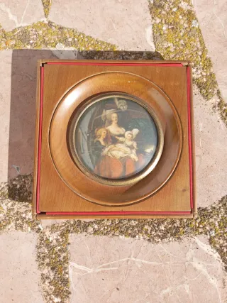 Dos cuadros decorativos antiguos – arte religioso