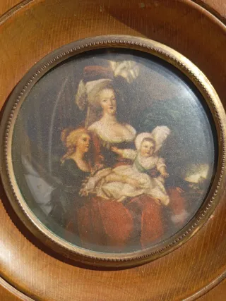 Dos cuadros decorativos antiguos – arte religioso