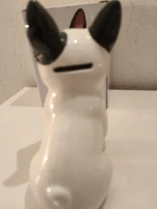 Tirelire Chien Bouledogue Français Lunettes