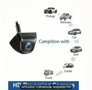 Cámara Marcha Atrás HD
