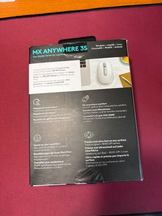 Mouse Logitech MX Anywhere 3S Bianco