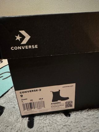 Stivali Converse Neri Taglia [Taglia]