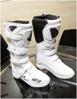 Botas Enduro UFO Elektron NUEVAS Blancas Talla 43