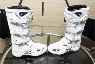 Botas Enduro UFO Elektron NUEVAS Blancas Talla 43