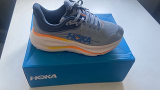 Hoka Bondi 9 Hombre Azul/Naranja Nuevas