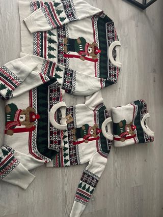 Set di maglie natalizie taglia S, M, L e 8, 9 anni