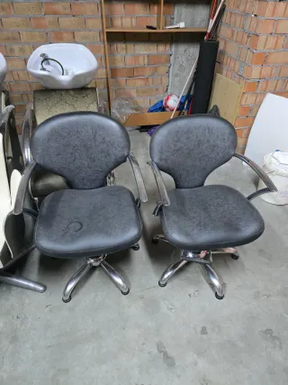 LAVA CABEZAS Y SILLAS DE PELUQUERIA