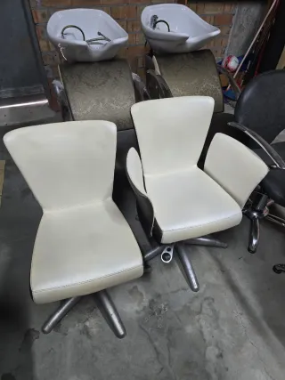 LAVA CABEZAS Y SILLAS DE PELUQUERIA