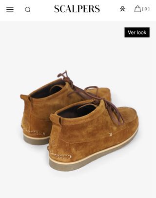 Botas Scalpers ante marrón talla 40