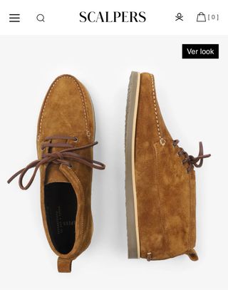 Botas Scalpers ante marrón talla 40