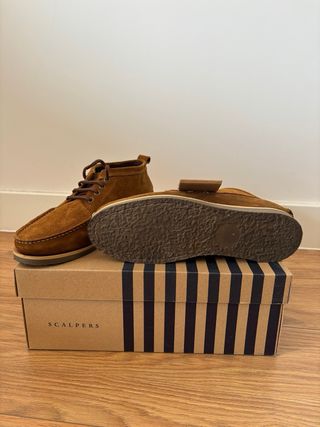 Botas Scalpers ante marrón talla 40