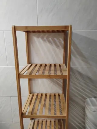 Estantería de bambú 5 niveles