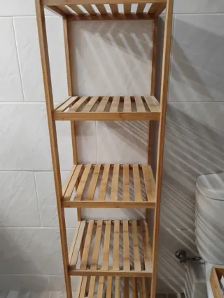 Estantería de bambú 5 niveles