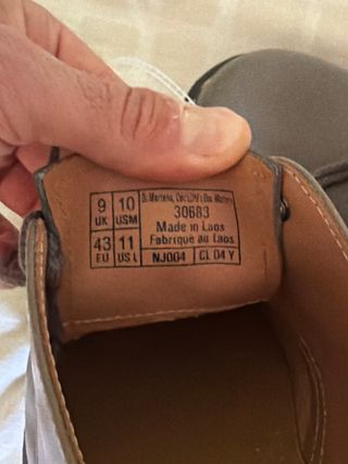 Zapatos Dr. Martens Marrones Talla 40