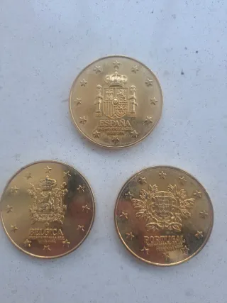 Monedas conmemorativas edificios históricos