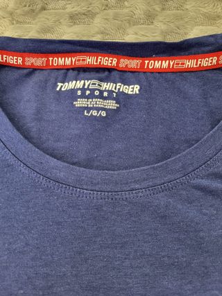 Camiseta Tommy Hilfiger Sport Azul Talla L