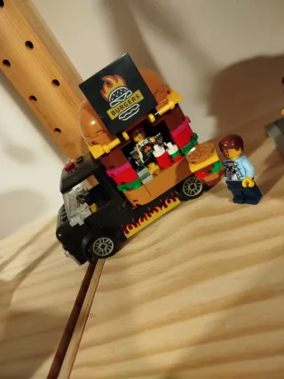 Lego City 60404 Camión de Hamburguesas