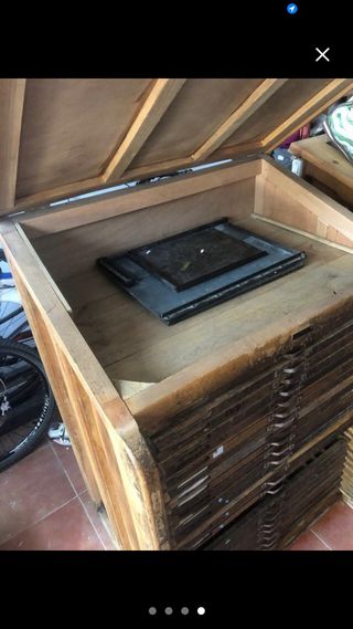 Chivalete de imprenta RICHARD GANS (1930)