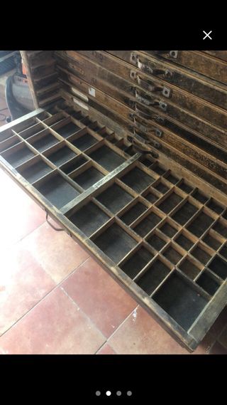 Chivalete de imprenta RICHARD GANS (1930)