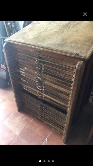 Chivalete de imprenta RICHARD GANS (1930)