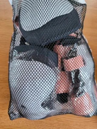 Protecciones Decathlon 3 piezas talla S