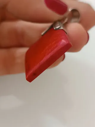 Colgante Plata 925 y Coral Rojo