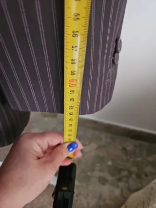 Giacca uomo elegante grigia a righe