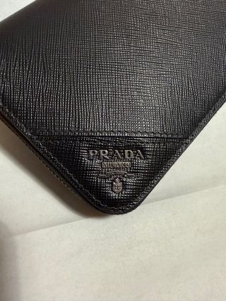 Portafoglio Prada Pelle Nero