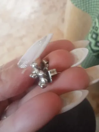 Pendientes Tous Oso Plata