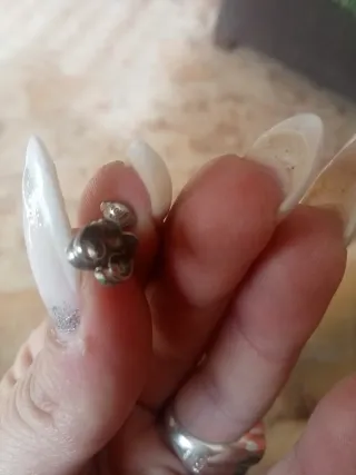 Pendientes Tous Oso Plata