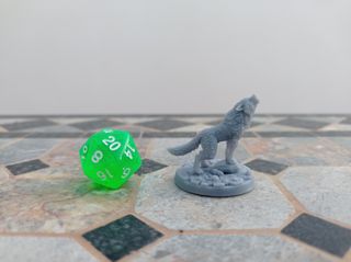 Manada de lobos miniaturas en resina