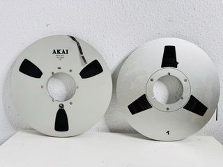 Bobina Akai Metal Reel Hifi Vintage 10.5 & Philips