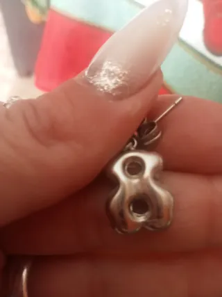 Pendientes Tous Oso Plata