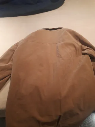 Chaquetón marrón pana