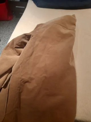 Chaquetón marrón pana