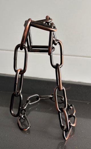 Botellero de cadena para vino