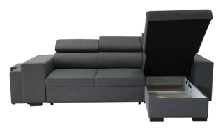 Sofá Cama Norway con Chaiselong Gris Tf. 606060668