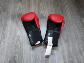 Guantes de boxeo JNR rojos