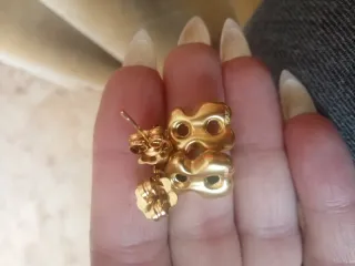 Pendientes Tous Oso Oro