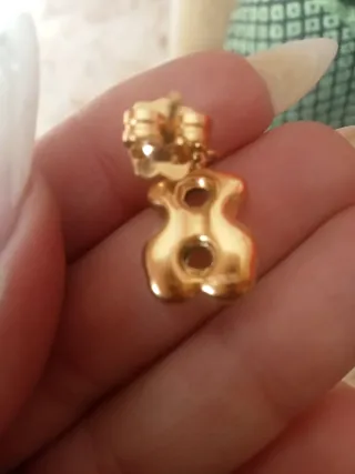 Pendientes Tous Oso Oro