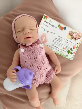 Muñeca bebé reborn vinilo silicona