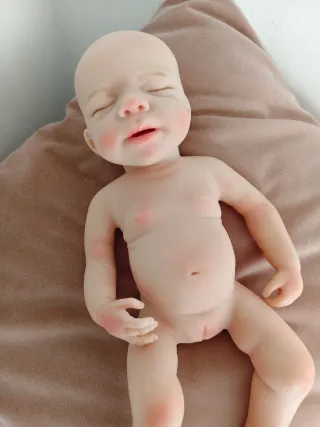 Muñeca bebé reborn vinilo silicona