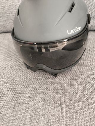 Casco da sci Wed'ze grigio con visiera