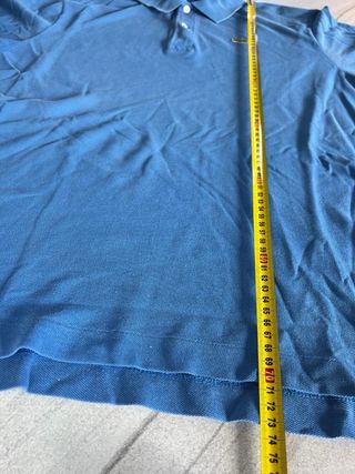 Polo vintage Lacoste celeste talla XXL