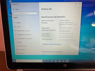 HP Portátil 8GB RAM