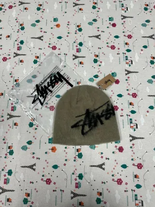 Gorro Stüssy punto verde oliva