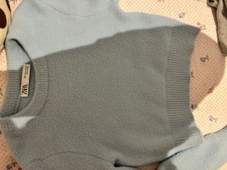 Jersey Zara Azul Talla S