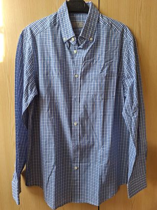 Camisa de cuadros TEX manga larga S