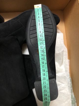 Botas mosqueteras Unisa piel T.39 Negras