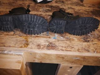 Stivali anfibi verdi